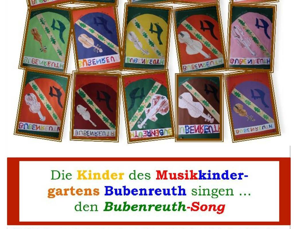 CD Cover Musikkindergarten Bubenreuth-Song