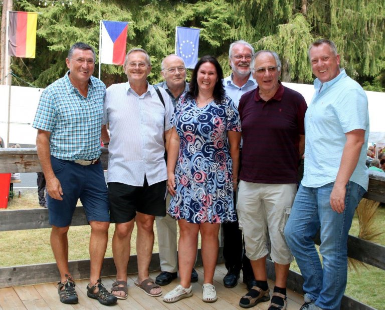 Bürgermeistertreffen beim Grenzfest